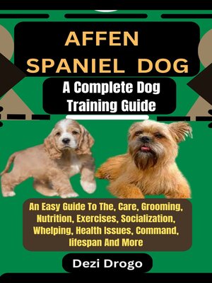 cover image of Affen  Spaniel  dog